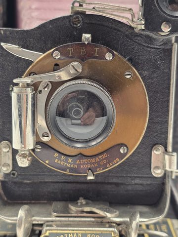 Antique 1902 Kodak No. 3 Folding Pocket Model E-2 Camera FPK Automatic Bellows