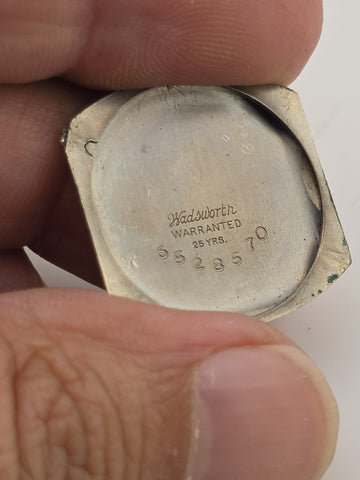 Rare Antique C 1915 E. Blancpain Swiss Manual 15j Watch. Engraved Case.  Working