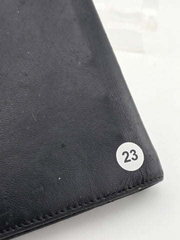 VTG MONTBLANC BOHEME 106788 POCKET ORGANIZER-WALLET BLACK-PEARL LEATHER ITALY