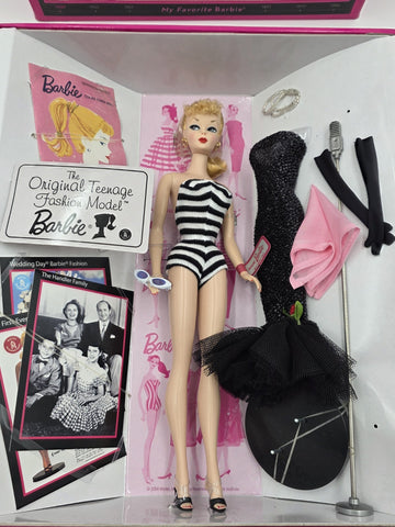1959 50th Anniversary My Favorite Barbie The Original Teenage Fashion Model Doll