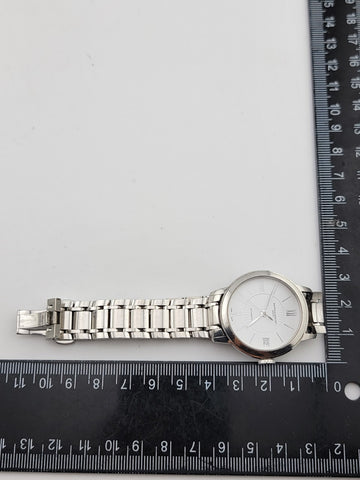 Baume & Mercier Classima White Women's Watch - MOA10267. Excellent Condition.