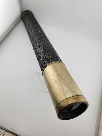 Original 1940 WW2 Maritime W Ottway &Co Ltd Ealing London single-draw telescope.