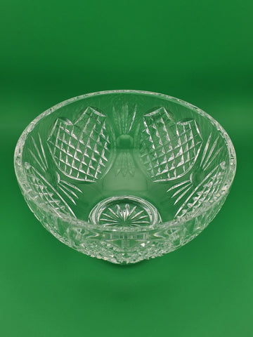 Waterford Crystal Wedding Heirloom 8" Footed Bowl - New  no box-Made in Ireland