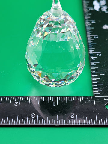 Swarovski Crystal 7476 000 002 Sparkling Fruit 162885 PEAR Figurine, 3 1/2"