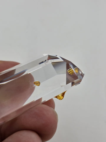 Set Of 2 Vintage Swarovski Figurine Shield Columbine. Excellent Condition.