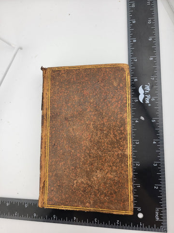 Rare Antique Manuscript 1802 Works of Cowley Davide. Works Of The English Poets.