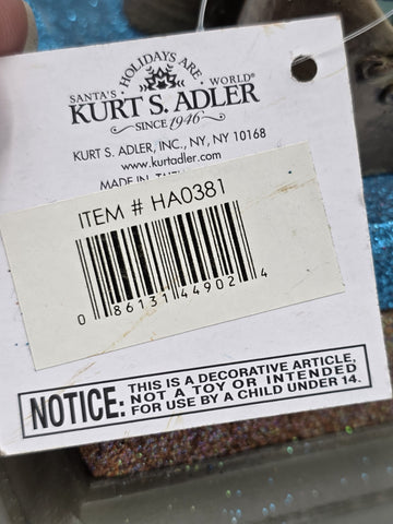 Rare Kurt S. Adler, Inc. HA0381 Kurt Adler 18" Hollywood Mad Hatter Nutcracker.