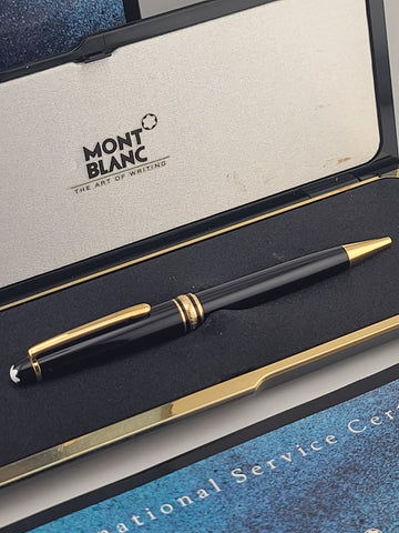 Vintage Montblanc Meisterstuck Classic Ballpoint Pen W Original Box W 1 Refill