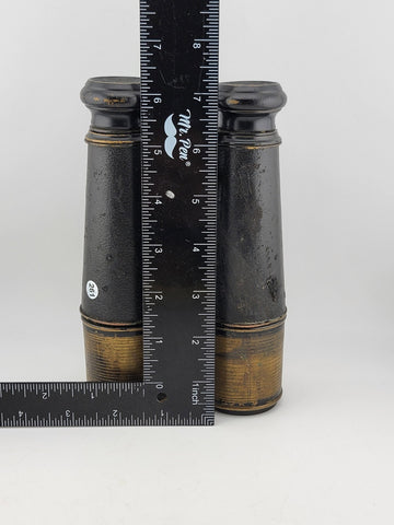 Antique WWI Chevalier Paris Large Expandable Binoculars. Good Overall Condition