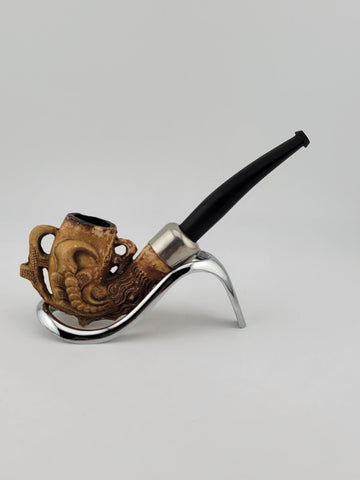 RARE 1940's COLLECTIBLE MEERSCHAUM SMOKING PIPE FALCON EAGLE CLAW