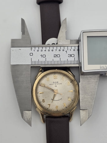 Vintage Elgin Shockmaster Self-Winding Automatic 10K Gold Filled Men's Watch