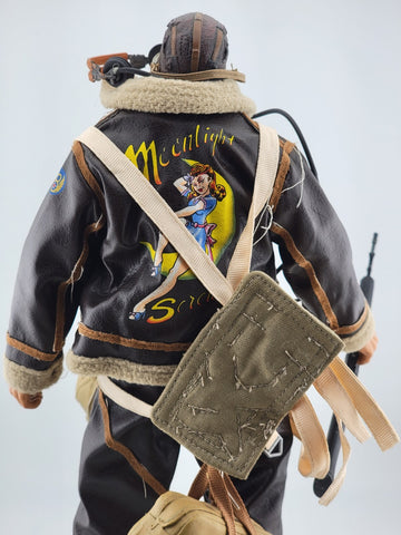 1/6 21ST CENTURY US B-17 8TH AIR FORCE WAIST GUNNER .50 CAL DRAGON BBI DID WW2