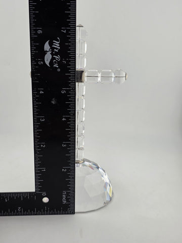 Swarovski Crystal The Cross of Light Clear Religious Decor #285865 Mint Cond.