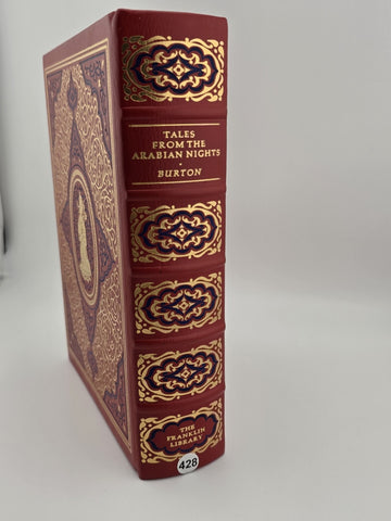 Franklin Library Arabian Nights Burton 1977 Leather Bound Illustrated Book. New.