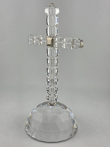 Swarovski Crystal The Cross of Light Clear Religious Decor #285865 Mint Cond.