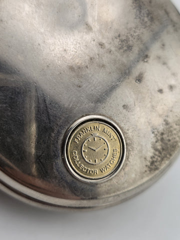 Franklin Mint Civil War Library & Museum Gen. Robert E Lee Pocket Watch. Works.