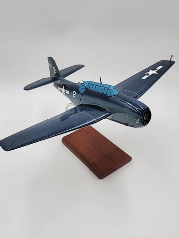 Vintage Collectible Mastercarft TBF/TBM-3 Avenger USN Model 1/32 W Display Stand