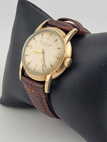 1950's Girard Perregaux Gyromatic Vintage 10k Yellow Gold Filled Automatic Works