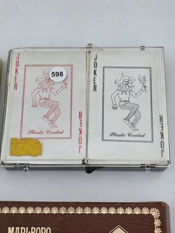 Rare Set Of 6 Vintage Decks Of Playing Cards. Complete Collection.