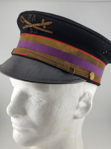 Rare Antique handmade IOOF PA chapter 53 Patriarchs Militants hat Odd-Fellows