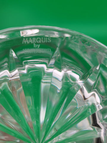 Vintage Marquis by Waterford Crystal Elegant Wedge Cut Pitcher 6.5" Tall