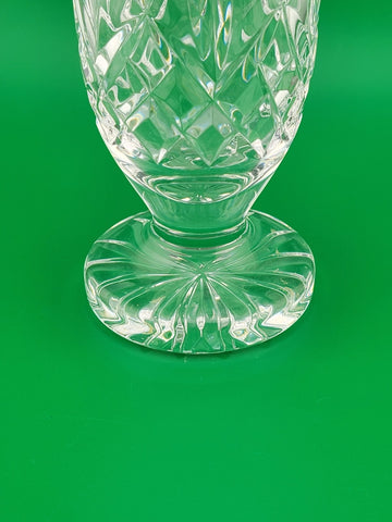 Vintage Waterford Crystal LISMORE 7" Flared Footed Vase Flower Vase 7"x3.5"