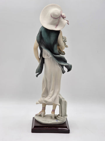 Giuseppe Armani Capodimonte Figurine Sophia W Puppy Porcelain Sculpture 0636C