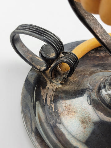 Rare Exceptional 18th c. GEORGIAN WAX JACK FOR SEALING DOCUMENTS & SIGNET RINGS