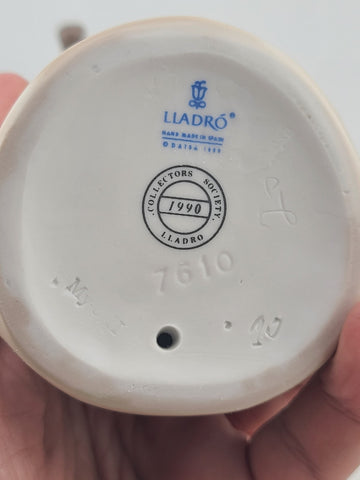LLADRO FIGURINE COLLECTORS SOCIETY, CAN I PLAY, #7610 WITH ORIGINAL BOX 1984