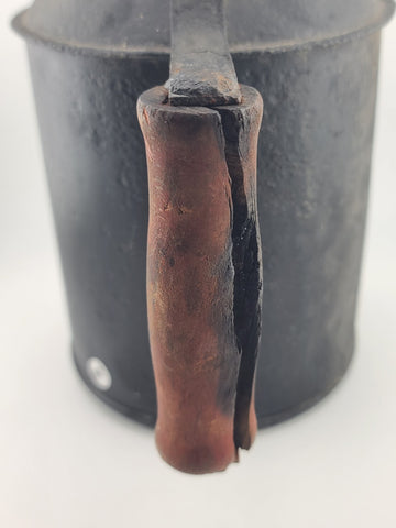 Rare Antique Railroad Water Drinking Can Steel Jug Section Gang Track Worker