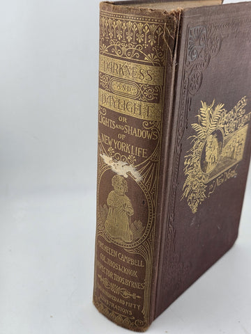 Darkness & Daylight Lights & Shadows of New York Life 1893 A D Worthington & Co