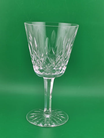 Set Of 6 Vintage Waterford Kylemore Crystal Claret Wine Glasses, 6 in high. VG.