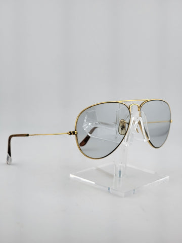 Vtg 1960's 58[]14mm VINTAGE B&L RAY-BAN ARISTA PHOTOCHROMIC AVIATOR SUNGLASSES