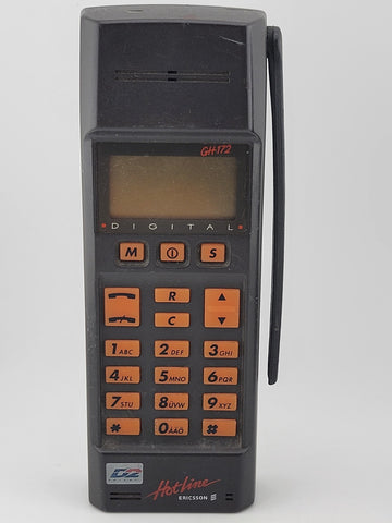 VINTAGE 1992 ERICSSON HOTLINE GH172 THE VERY FIRST GSM PHONE ERICSSON CREATED!