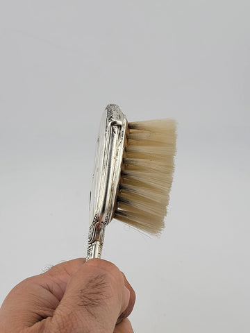 Antique 19th Century Victorian Sterling Silver 925 baby brush. Good Cond.
