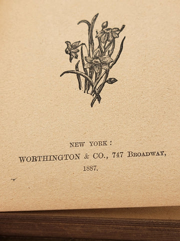 Tom Brown’s School Days Franklin Edition 1887 RARE By Thomas Hughes Illustrated