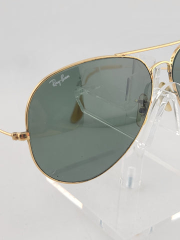 Rare 1970s 64/14mm VINTAGE B&L RAY BAN USA OUTDOORSMAN AVIATOR SUNGLASSES