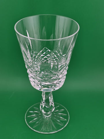 Set Of 4 Antique Waterford Crystal Kenmare Water Goblet Glasses 6 3/4" H