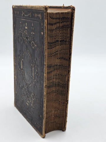 1867 Sacred Biography History Holy Scriptures Osmond Tiffany Antique Bible Book