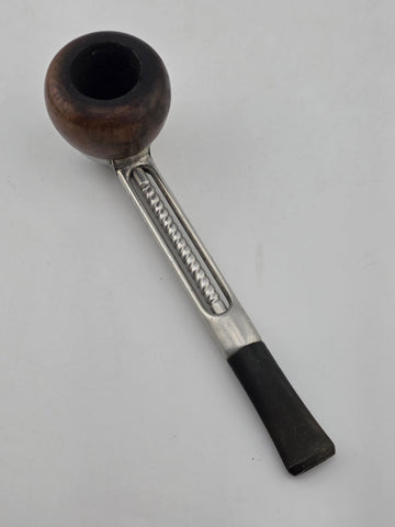 Vtg Collectible Falcon 1 Aluminum Radiator Tobacco Pipe Rusticated Dover Bowl