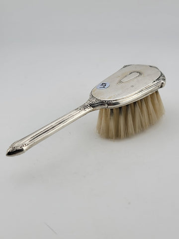 Antique 19th Century Victorian Sterling Silver 925 baby brush. Good Cond.