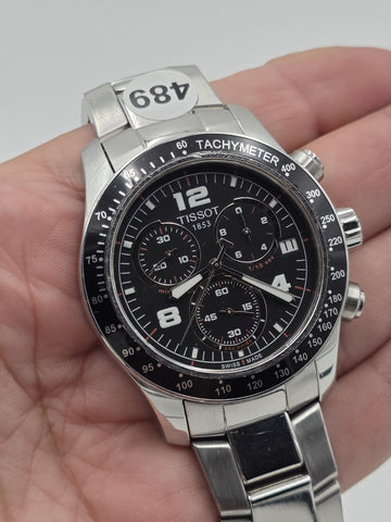 Tissot PRS 200 Chrono T039.417 Quartz Sapphire Crystal 42mm Men's Watch. Works