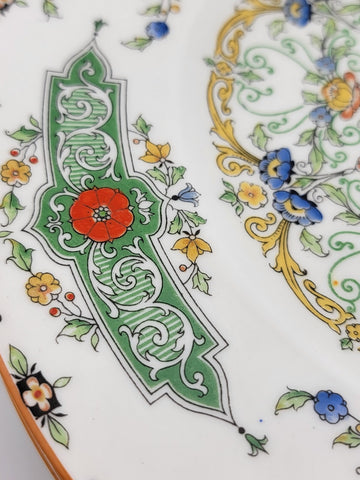Vintage Royal Worcester “Canopic” Porcelain Plates 10.5". Hand Painted.