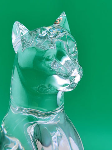 Baccarat Baccarat Crystal Figurines Cat-Egyptian-Clear - No Box 3942174