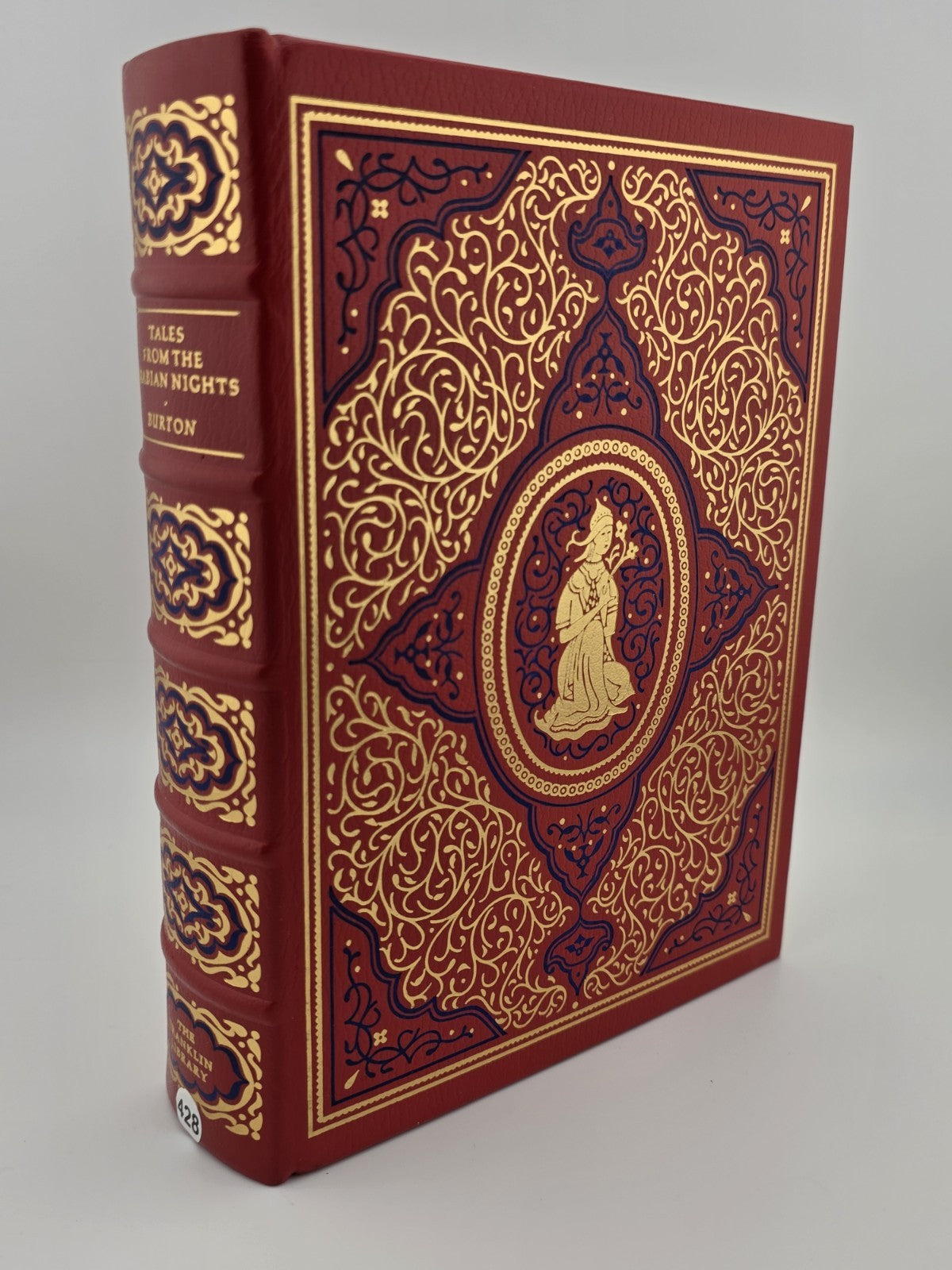 Franklin Library Arabian Nights Burton 1977 Leather Bound Illustrated Book. New.