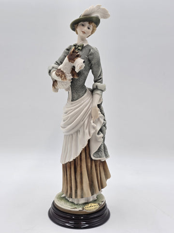VINTAGE RARE MINT FLORANCE GIUSEPPE ARMANI CAPODIMONTE "ELOISE" FIGURINE. 0350C
