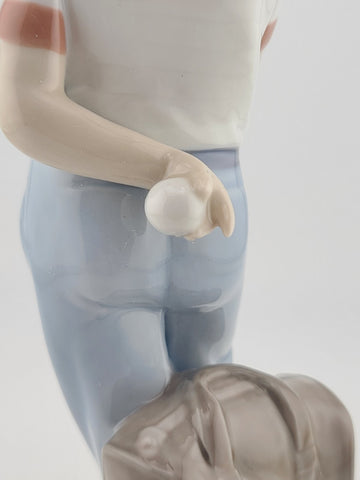 LLADRO FIGURINE COLLECTORS SOCIETY, CAN I PLAY, #7610 WITH ORIGINAL BOX 1984