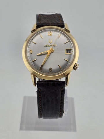 Vintage 1970's Bulova Accutron 218 Tuning Fork Watch Excellent Working Condition