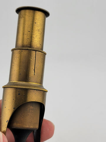 Extremely Rare Scientific Device. Naturalist Field Microscope. Late 19th Century