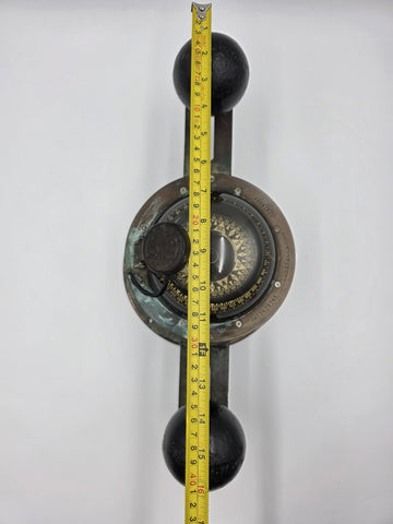 Rare Antique Kelvin White Constellation Ship Binnacle Compass Brass Nautical .